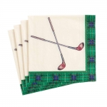 Golfing Paper Cocktail Napkins 